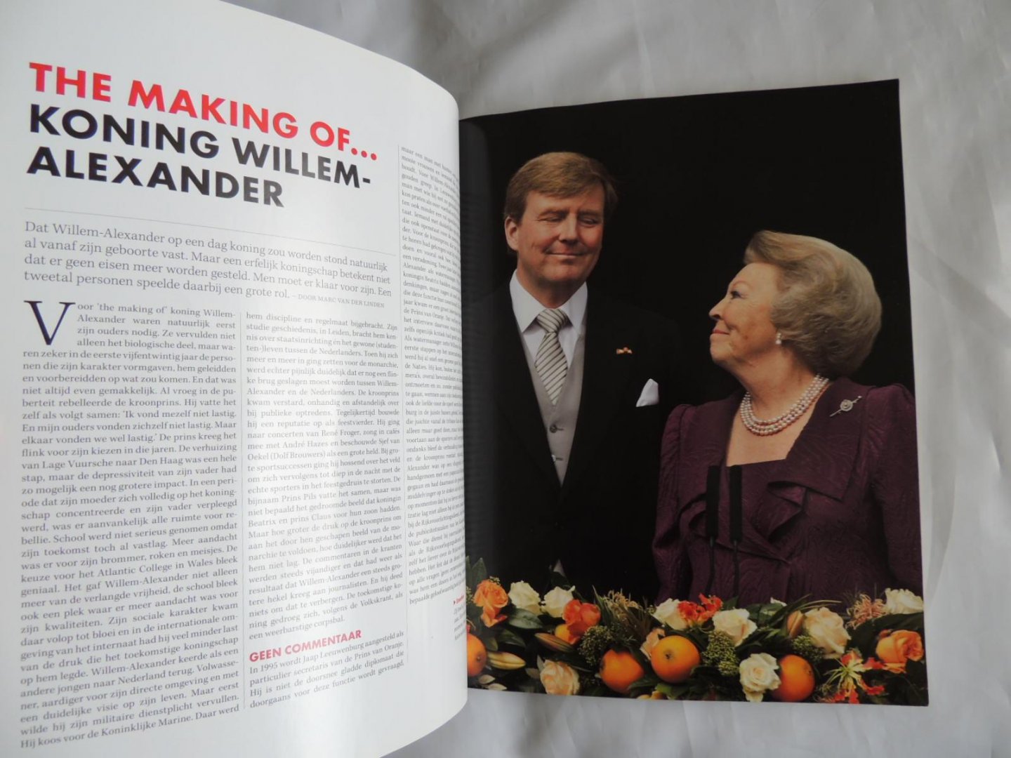 Marc van der Linden red - WA50 portret van de koning - Beatrix de oranjes 80 Jaar