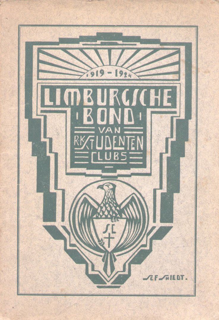 Bosch, Ant. van den / Höppener, R. (redactie) - Limburgsche Bond van R.K. Studentenclubs 1919-1924
