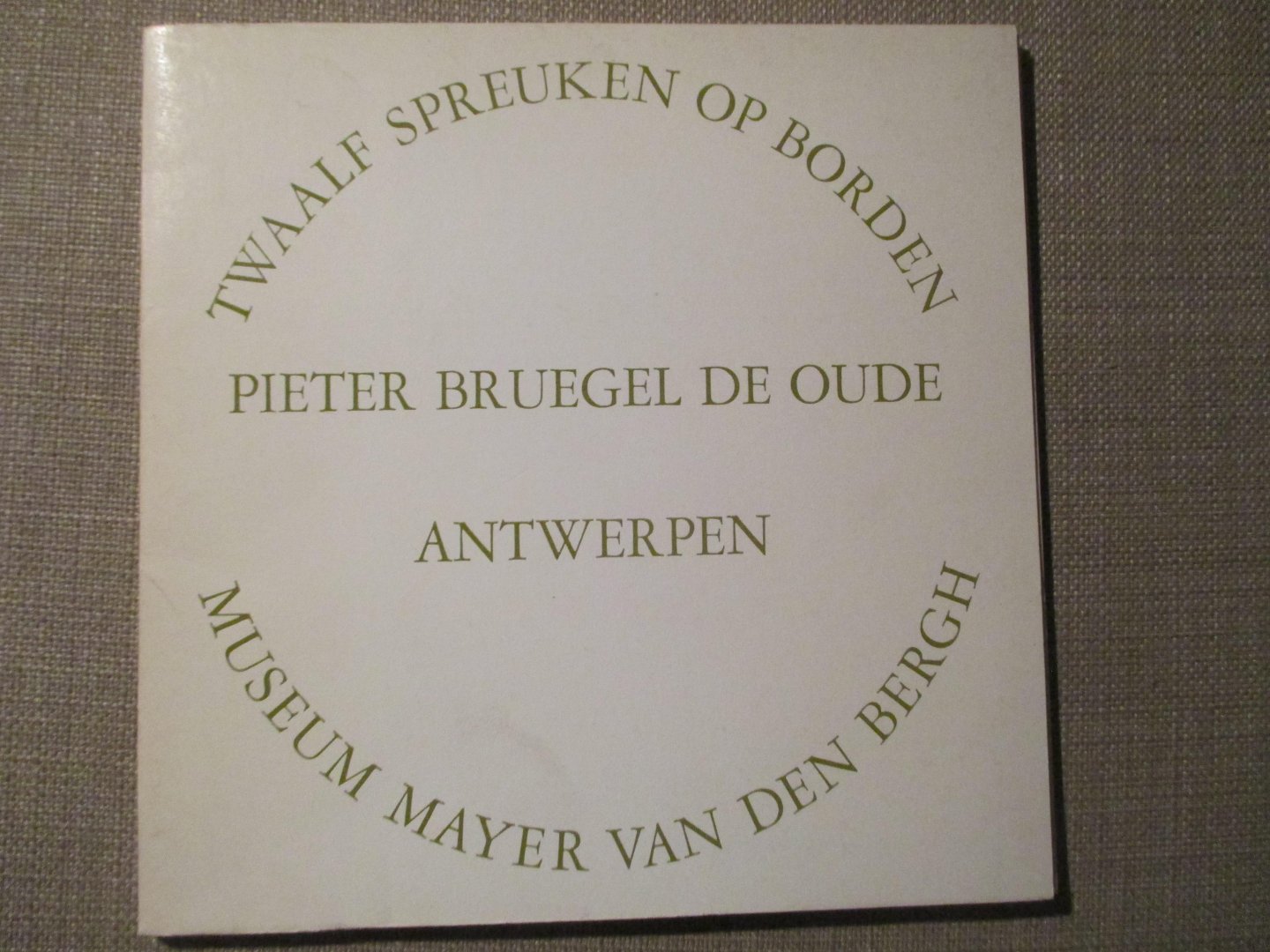  - Pieter Bruegel de Oude Twaalf spreuken op borden