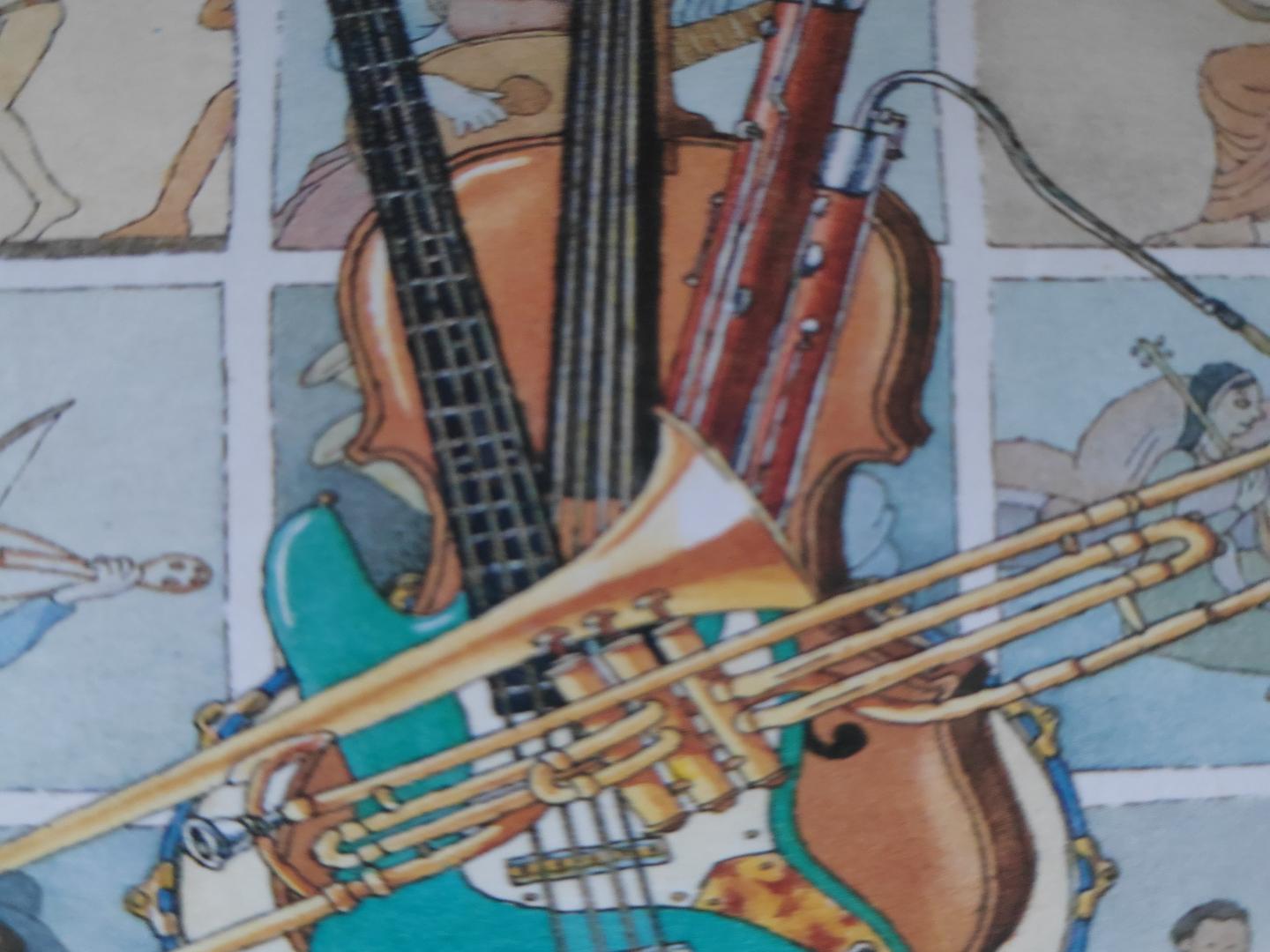 Sabatier, Claudine en Roland - De wereld op zak - plus 17 De wereld van de muziekinstrument