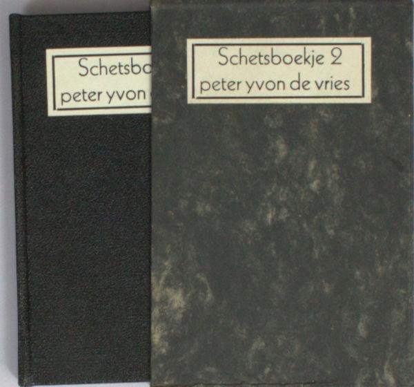 Vries, Peter Yvon de. - Schetsboekje 2.