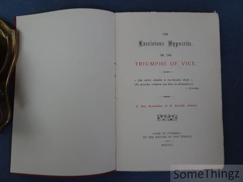 Anonymous [sometimes attrib. to Marquis de Sade] - The Lascivious Hypocrite; or, The Triumphs of Vice.