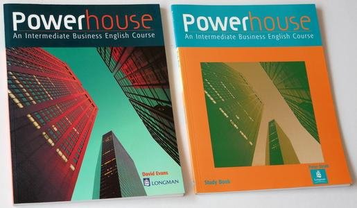 Evans, David, and Peter Strutt - Powerhouse. An Intermediate Business English Course. Coursebook + Study  Book