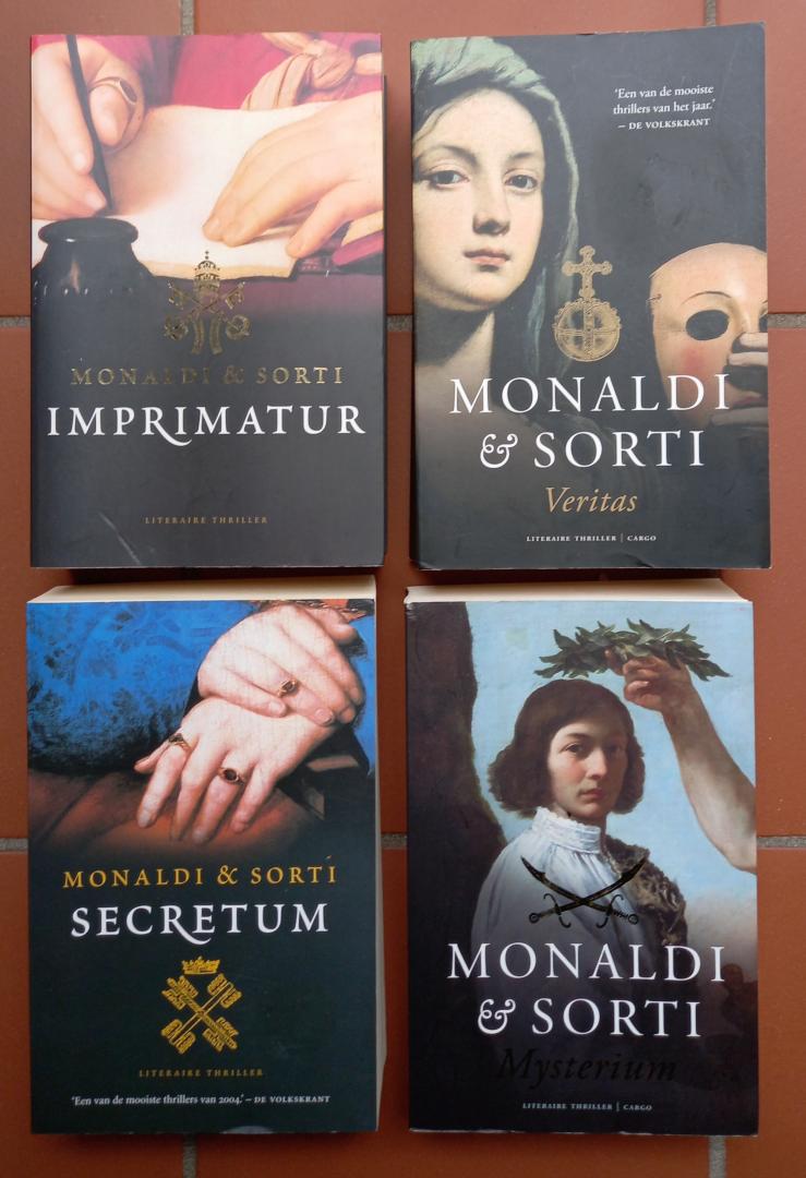 Monaldi, Rita / Sorti, Francesco - 5 titels: 1. Imprimatur + 2. Secretum + 3. Veritas + 4. Mysterium + 5. Versluiering