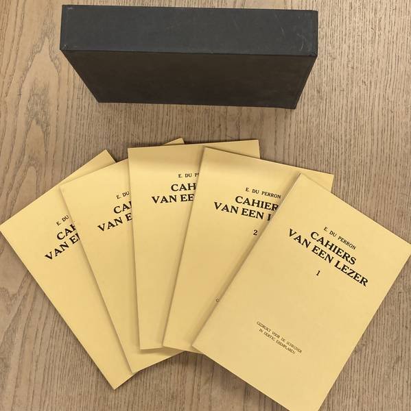 PERRON, E. DU. - Cahiers van een lezer 1-2-3-4-5. Ingeleid door Jaap Goedegebuure.