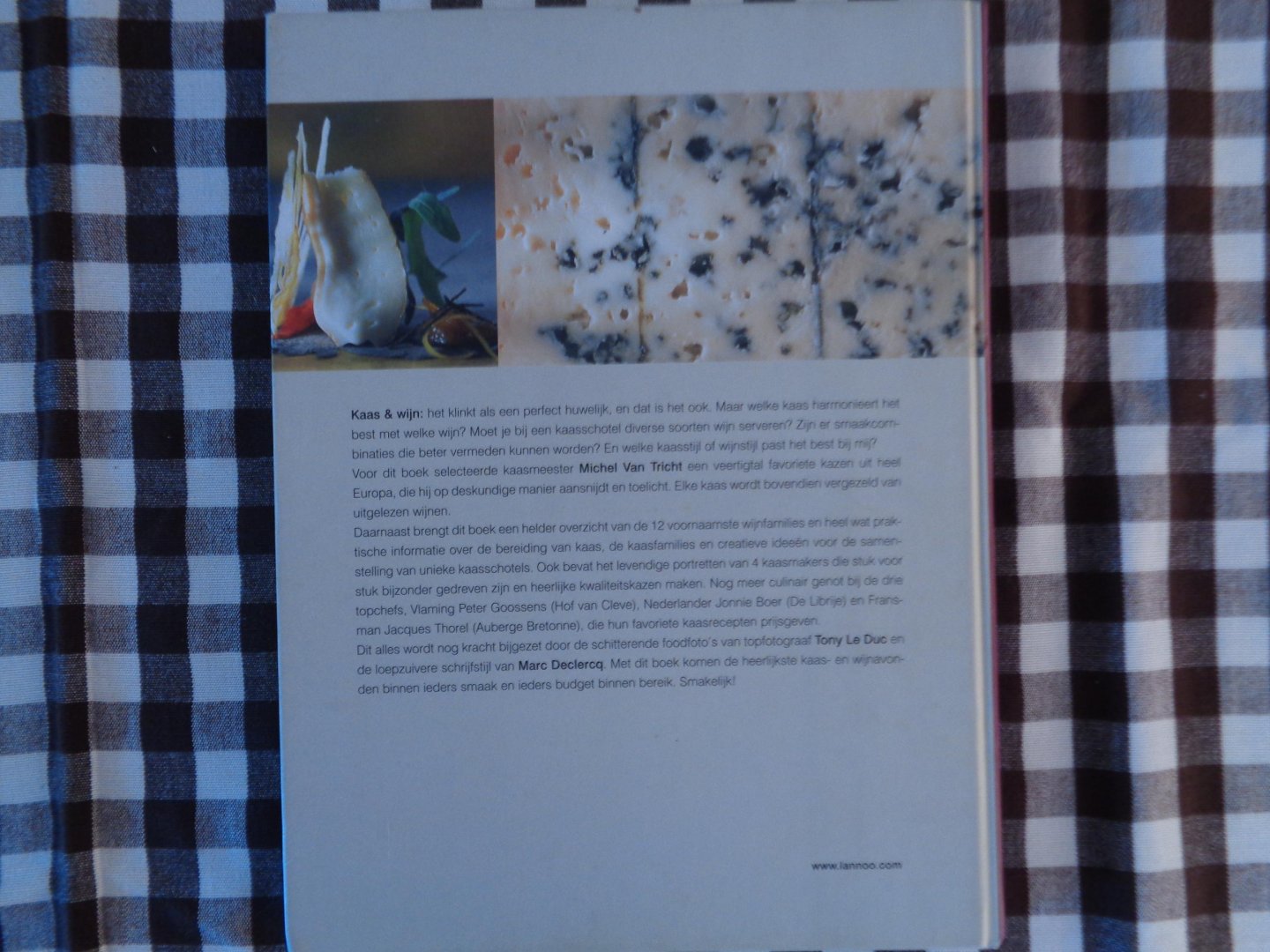 michel van tricht-marc declerq-tony le duc - kaas en wijn