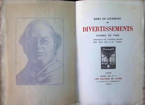 Remy de Gourmont - Divertissements    Poèmes en vers