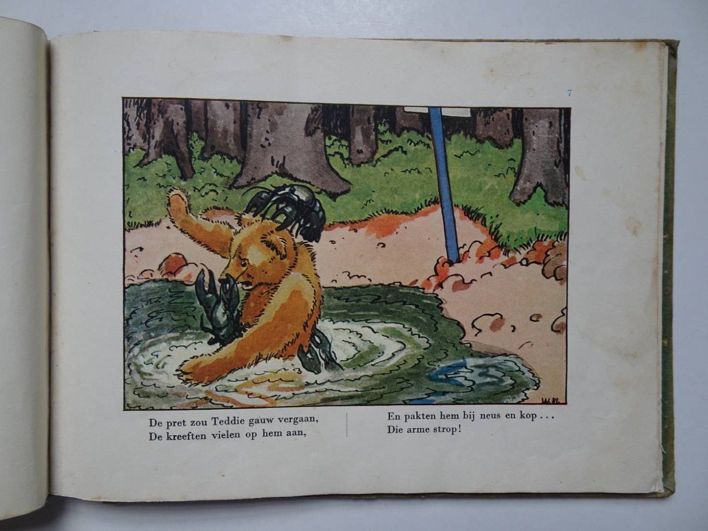 Tante Lize (E. Dopheide-Witte) - De luie Teddiebeer.