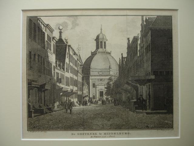 Middelburg. - De Oostkerk te Middelburg.