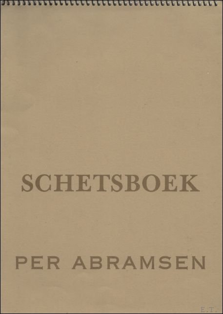 VAN HAAREN, H.; - Schetsboek Per Abramsen., gesigneerd / genummerd.