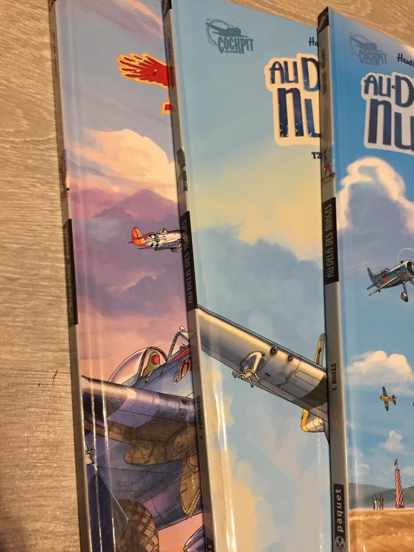 Hantiere, Hagault - 3 Books; T1; Duels, au dela des Nuages, T2; Combats, Le Dernier envol