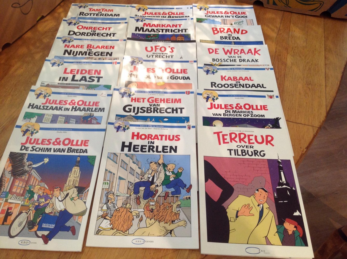 Schilder - Terreur over tilburg / druk 1 totaal 18keer