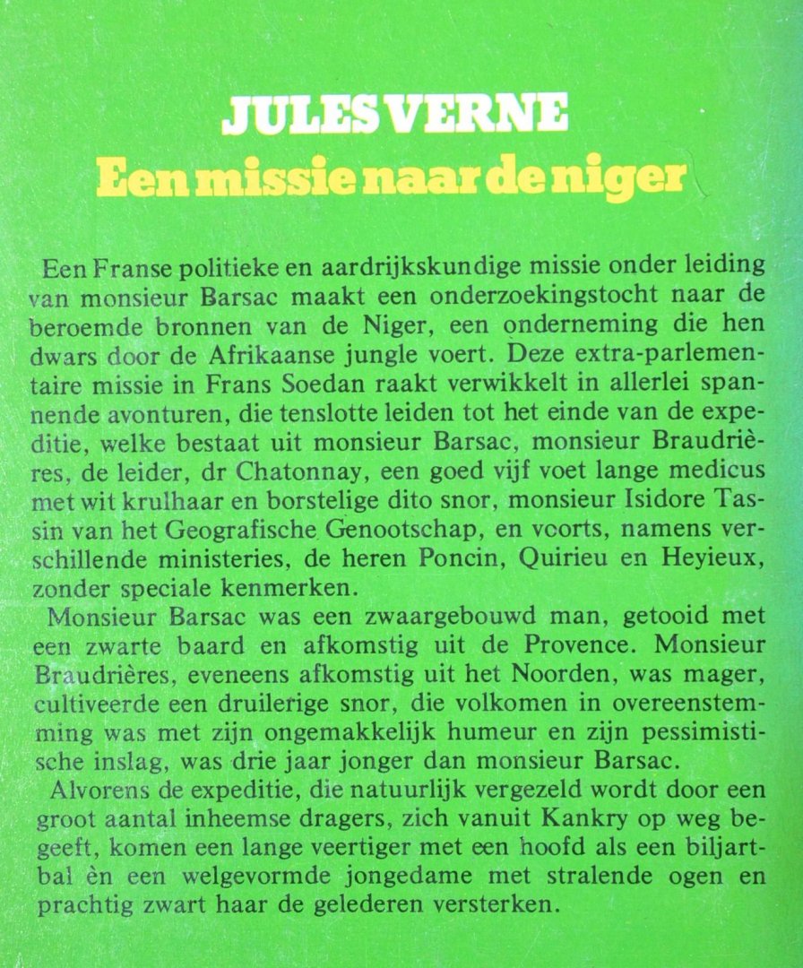 Verne, Jules - Een Missie naar de Niger