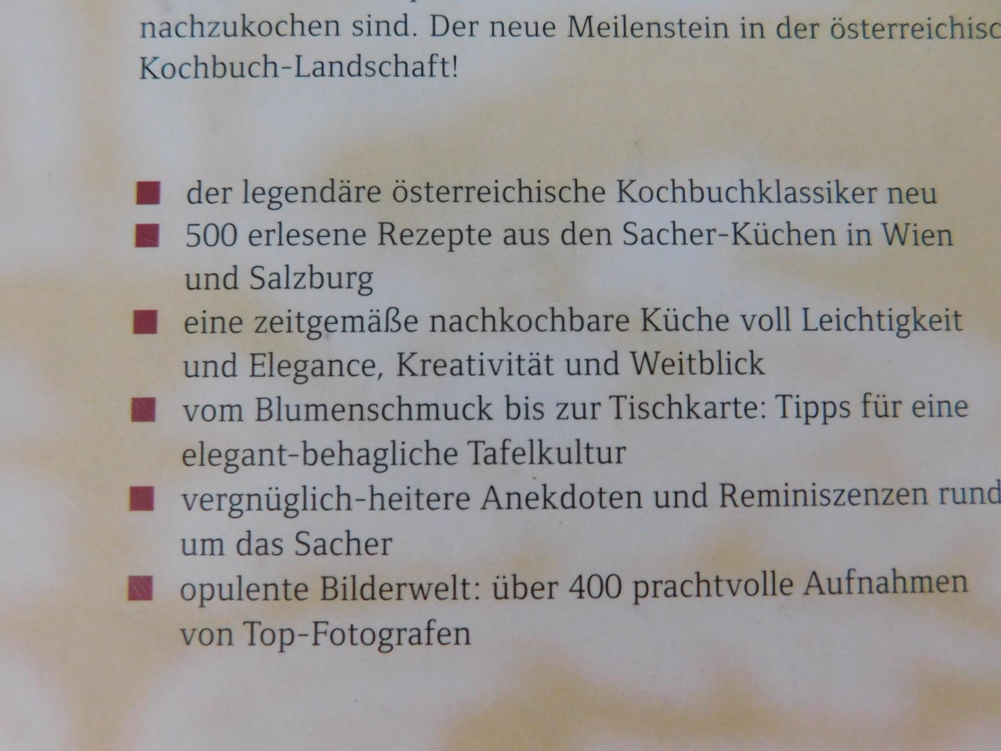 Gurtler / Wagner - Das Neue Sacher Kochbuch