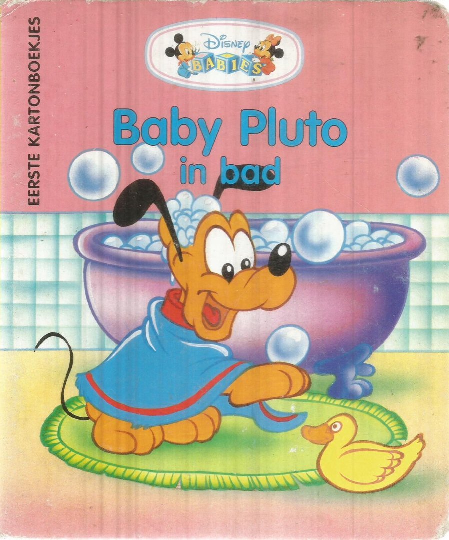 Disney, Walt - Baby Pluto in bad
