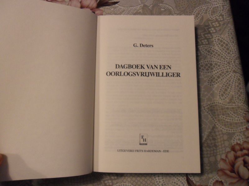 Deters G. - Dagboek van een oorlogsvrijwilliger