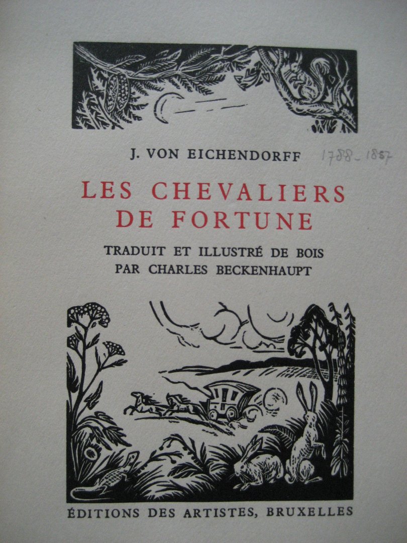 Eichendorff, J. von - Les chevaliers de fortune