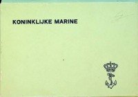 Koninklijke Marine - Mapje Koninklijke Marine met 20 kaarten materieel