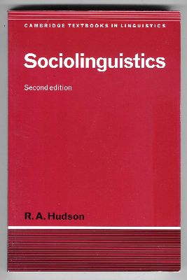 Hudson, R.A. - Sociolinguistics
