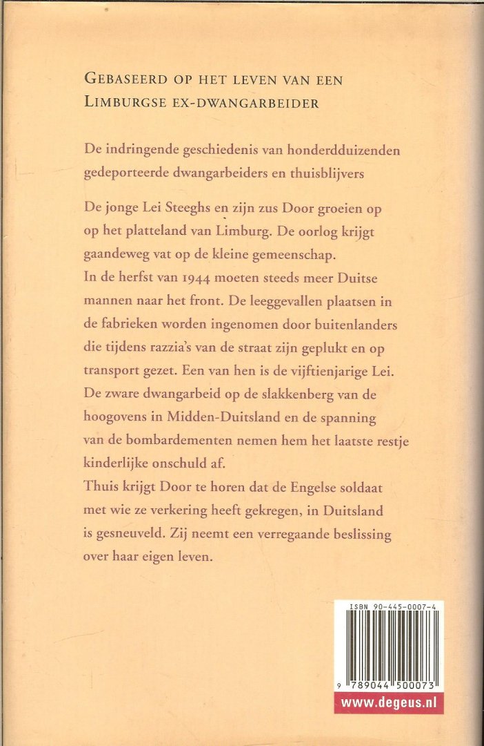 Reen Ton van   Omslagillustratie Gwen Hameleers  ..   Lithografie Twin Type - Gestolen jeugd