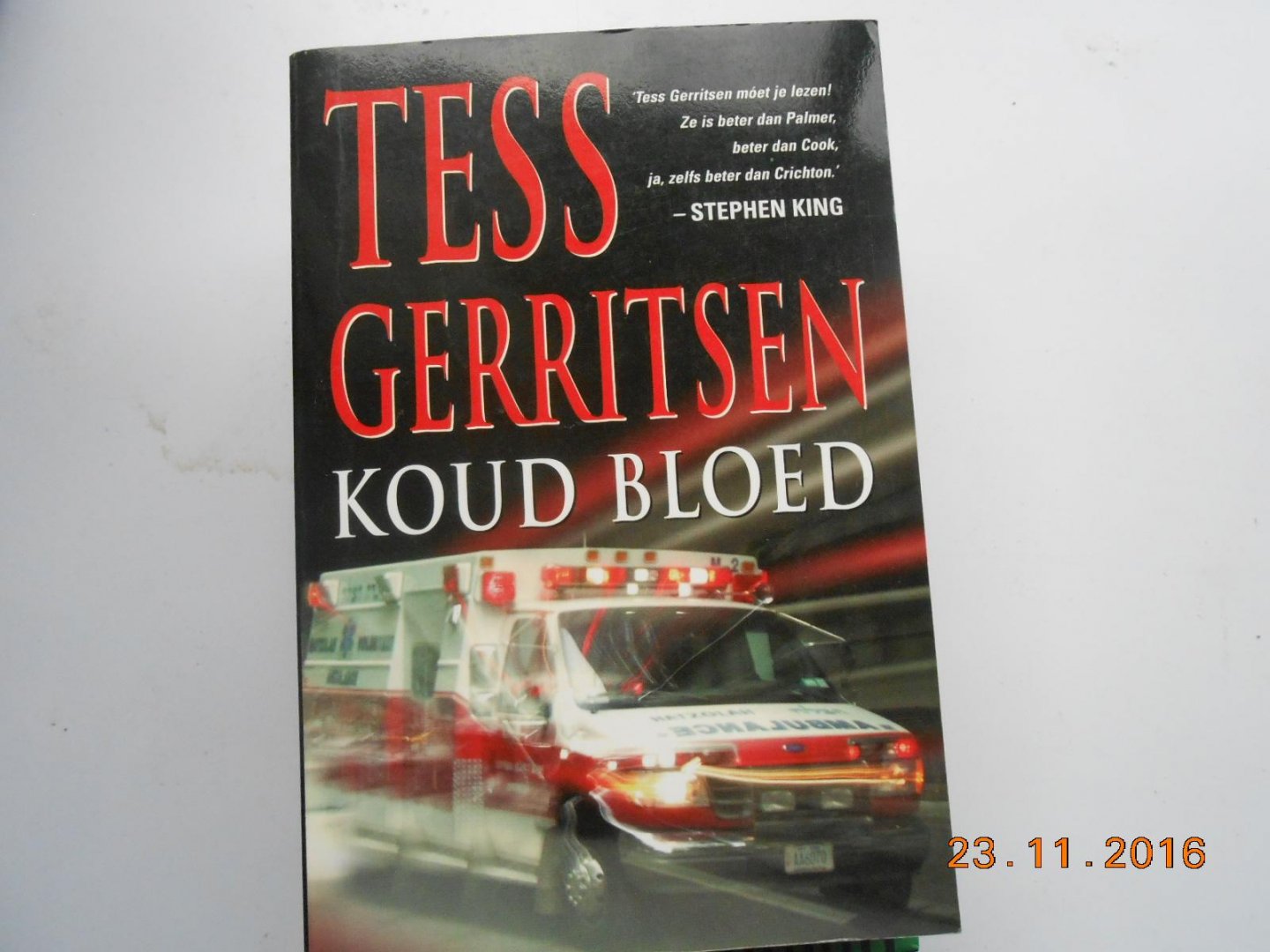  - Koud bloed / druk 1