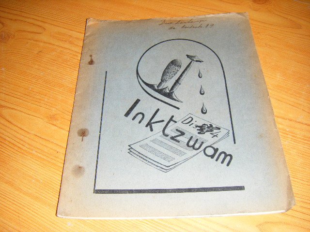 Wilde, Jan de (red.) - De Inktzwam, October 1937, nr. 8, 2e jaargang