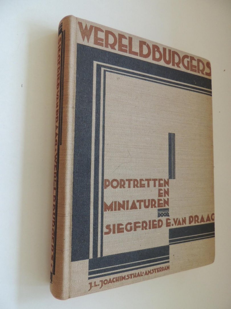 Praag, Siegfried E. van - Wereldburgers. Portretten en miniaturen