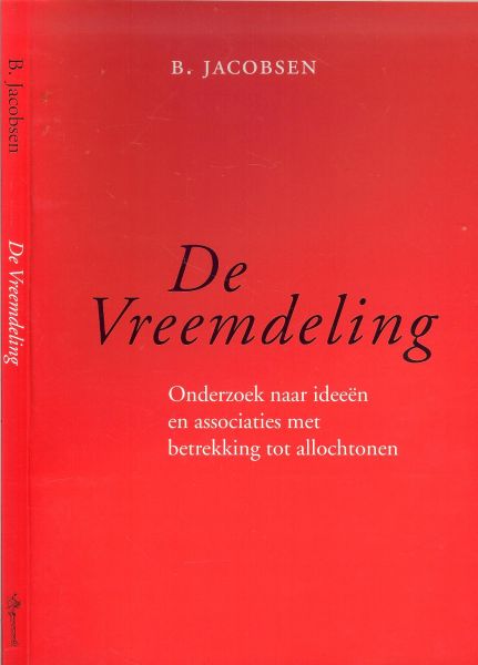Jacobsen B . De definitie, emoties, afstand of identificatie,drempels vooraf - De Vreemdeling ...Onderzoek naar ideeën en associaties met betrekking tot Allochtonen...is de Allochtoon anders, verkleining van de [culturele] afstand door aanpassing of integratie,Aanpassing, [nog] geen integratie in het psychiatrisch ziekenhuis