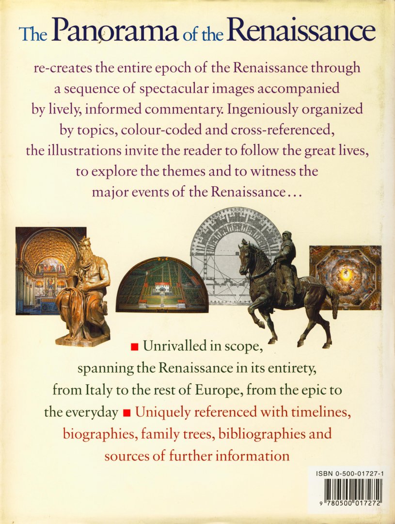 Aston, Margaret - The Panorama of the Renaissance. With over 1000 Images