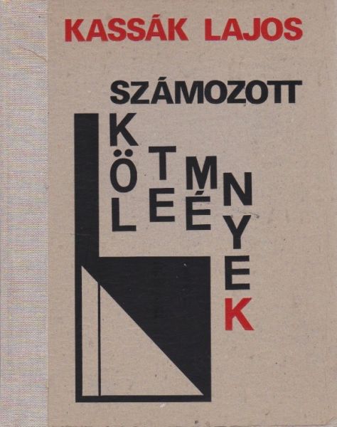 Kassák, Lajos (1887-1967) - Számozott Költemények