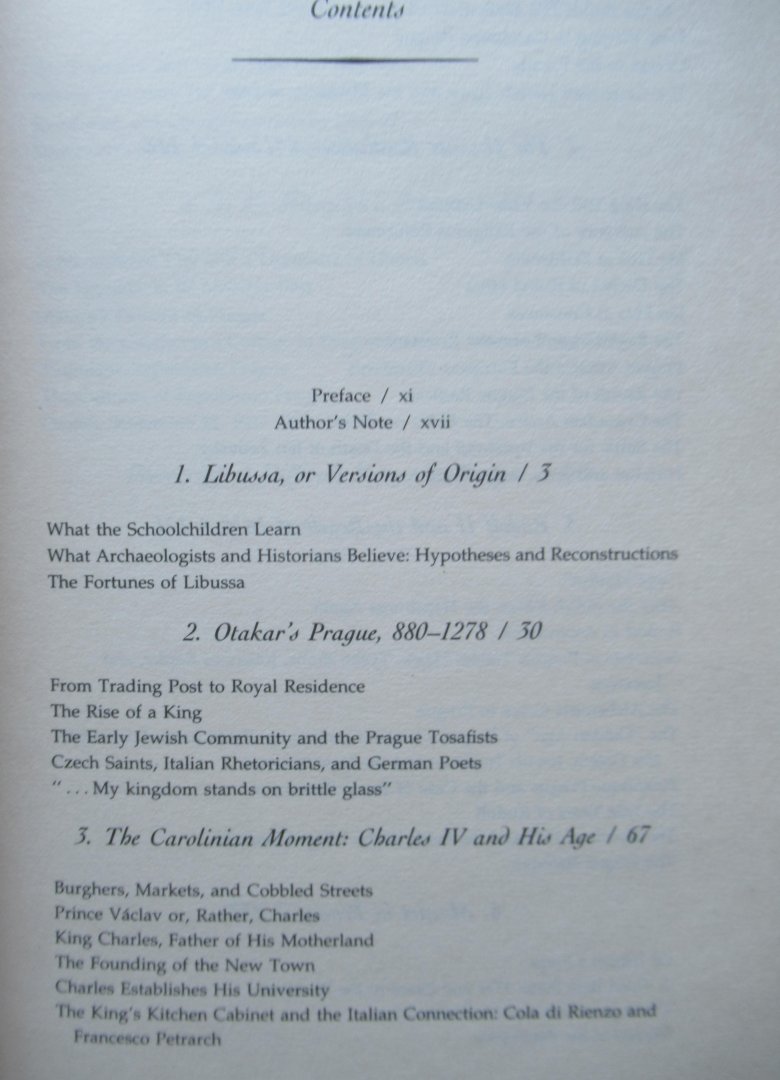 Demetz, Peter - Prague in black and gold. The history of a city