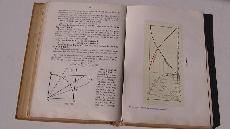 Derksen  en de Laive - Nieuw beknopt leerboek der planimetrie, met de beginselen der gonio- en trigonometrie