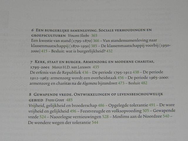 Nijs, T. de, Beukers, E.   (redactie ) - Geschiedenis van Holland IIIB 1795 tot 2000