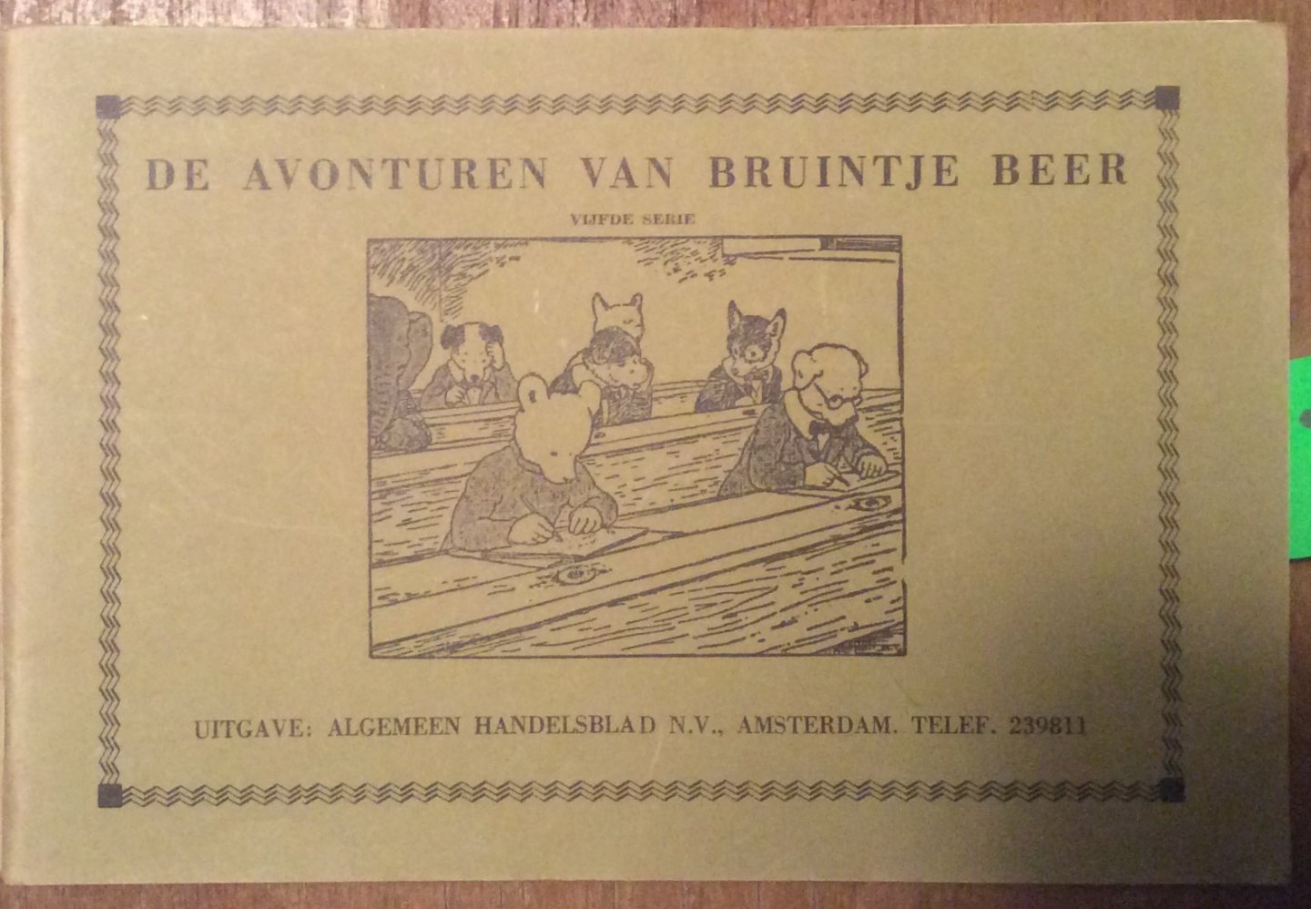 Tourtel, Mary - De Avonturen van Bruintje Beer, 7 delen. Derde, Vierde, Vijfde, Negende, Tiende, Dertiende en Veertiende Serie
