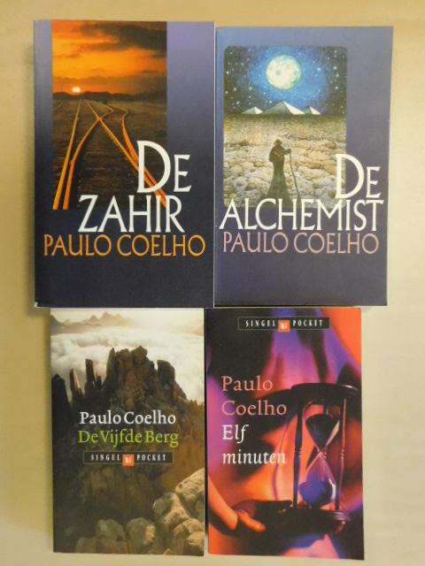 Coelho, Paulo - Elf minuten + De vijfde berg + De Alchemist+ De Zahir