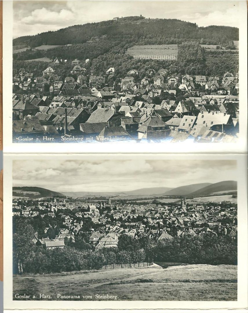Anoniem - Oud souvenir album: 10 Original-Aufnahmen von Goslar in Harz : in echter Photographie
