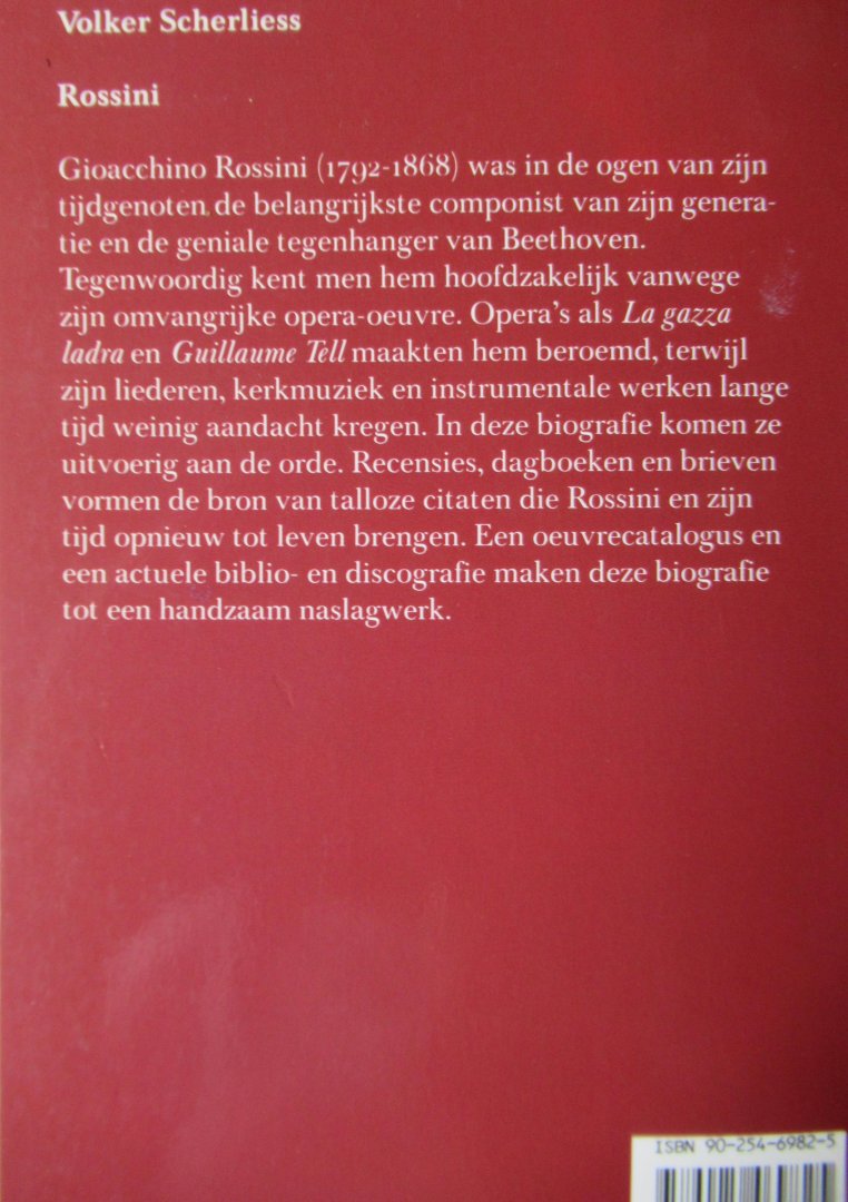 Scherliess, Volker - Gioacchino Rossini