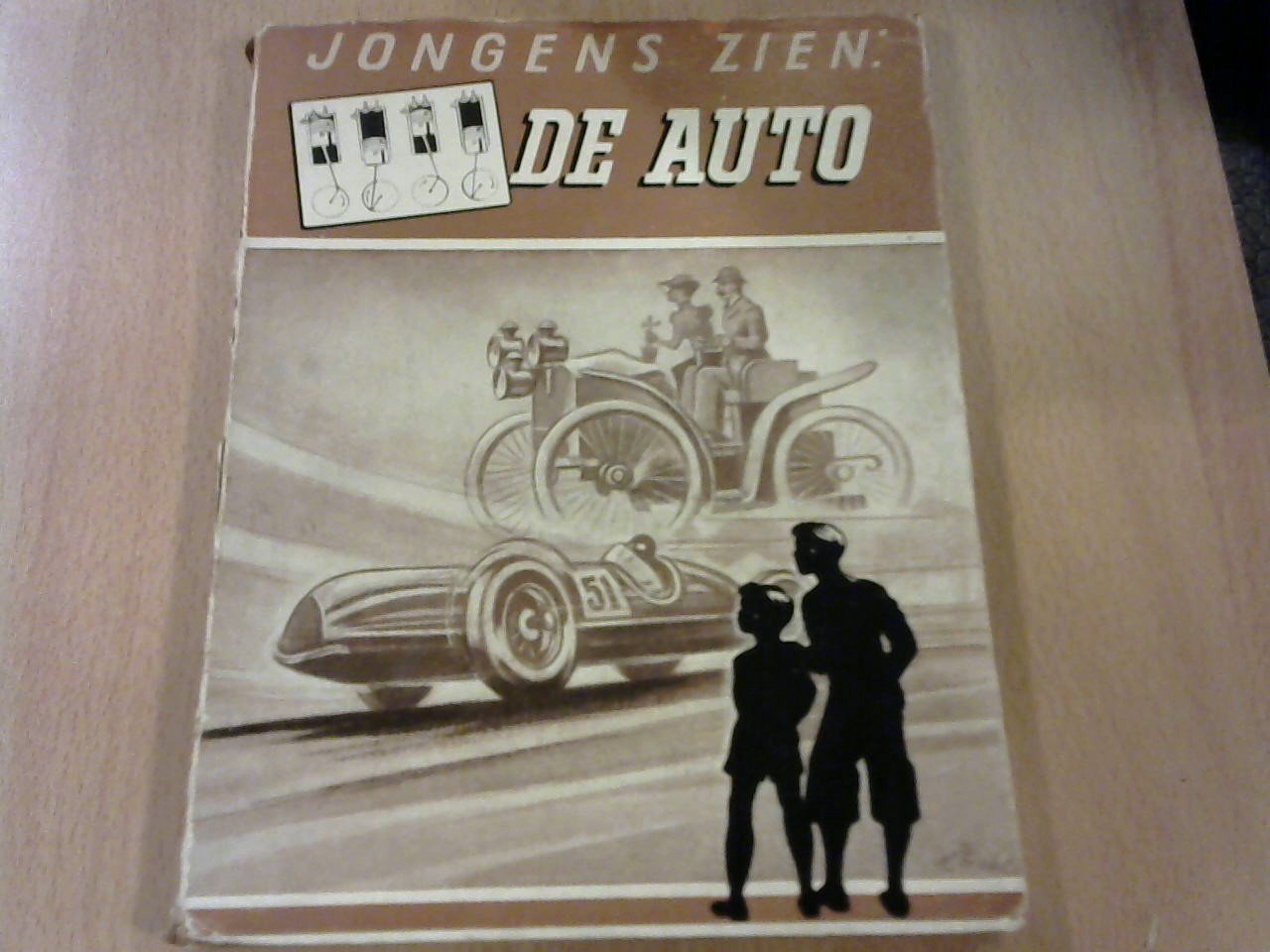 Roth Walter/ bewerking Alders J.C. - Jongens zien de auto