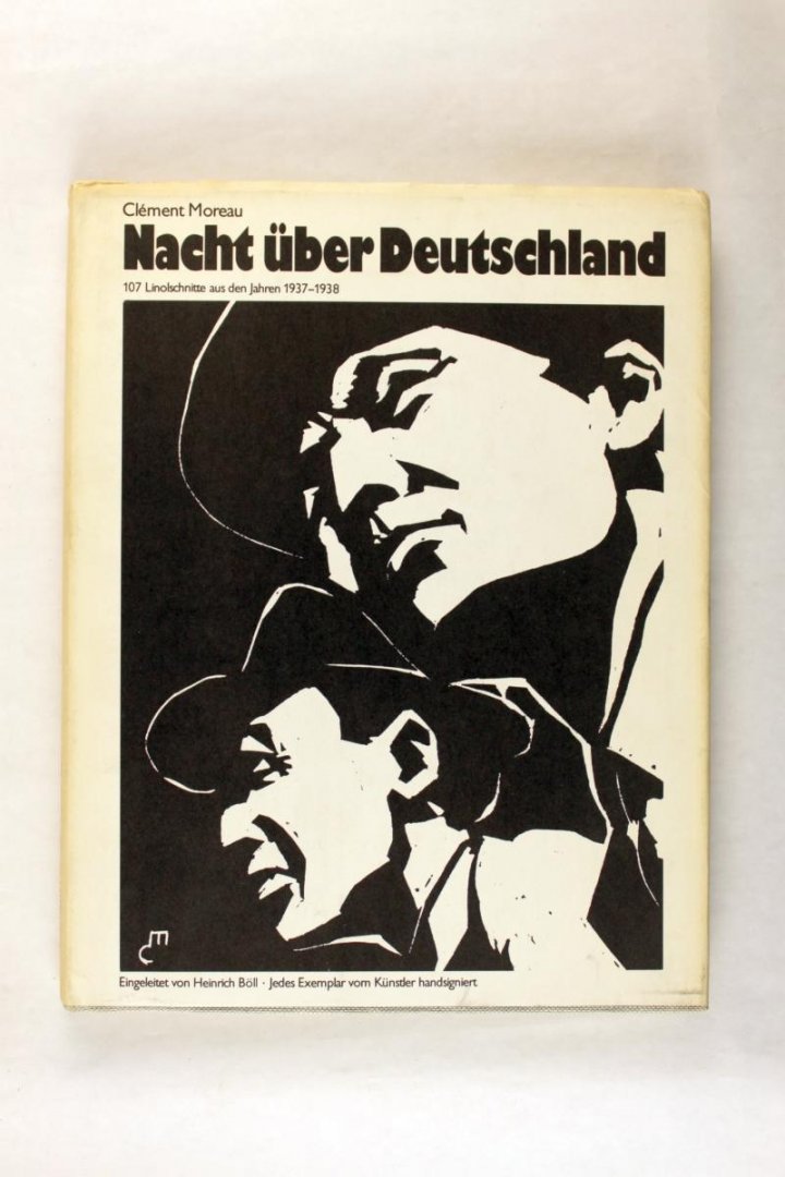 Moreau, Clément - Nacht uber Deutschland. 107 Linolschnitte aus den jahren 1937-1938 ( 6 foto's)