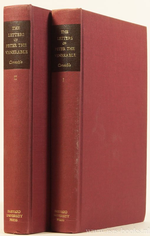 VENERABILIS, PETRUS - The letters of Peter the Venerable. Edited, with an introduction and notes by Giles Constable. 2 volumes.