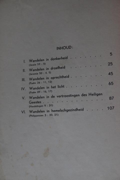 Groen, Ds. K. - Zions wandelwegen