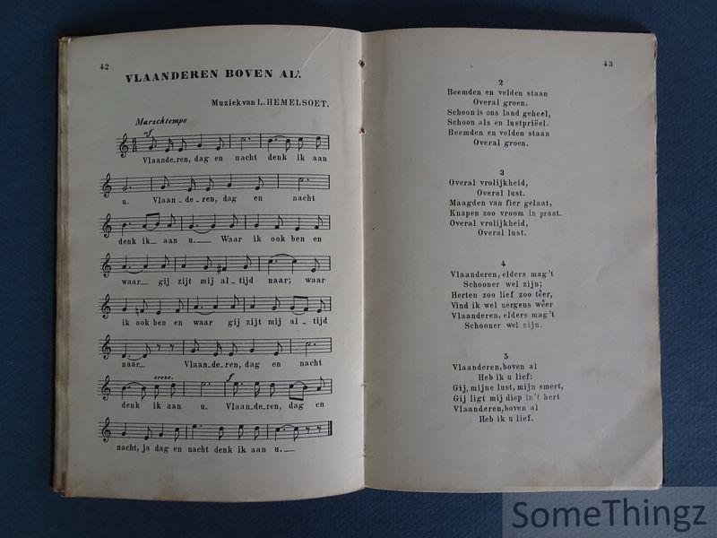 N/A. - Verzameling van zangen ten gebruike van het leger / Recueil de chants à l'usage de la troupe