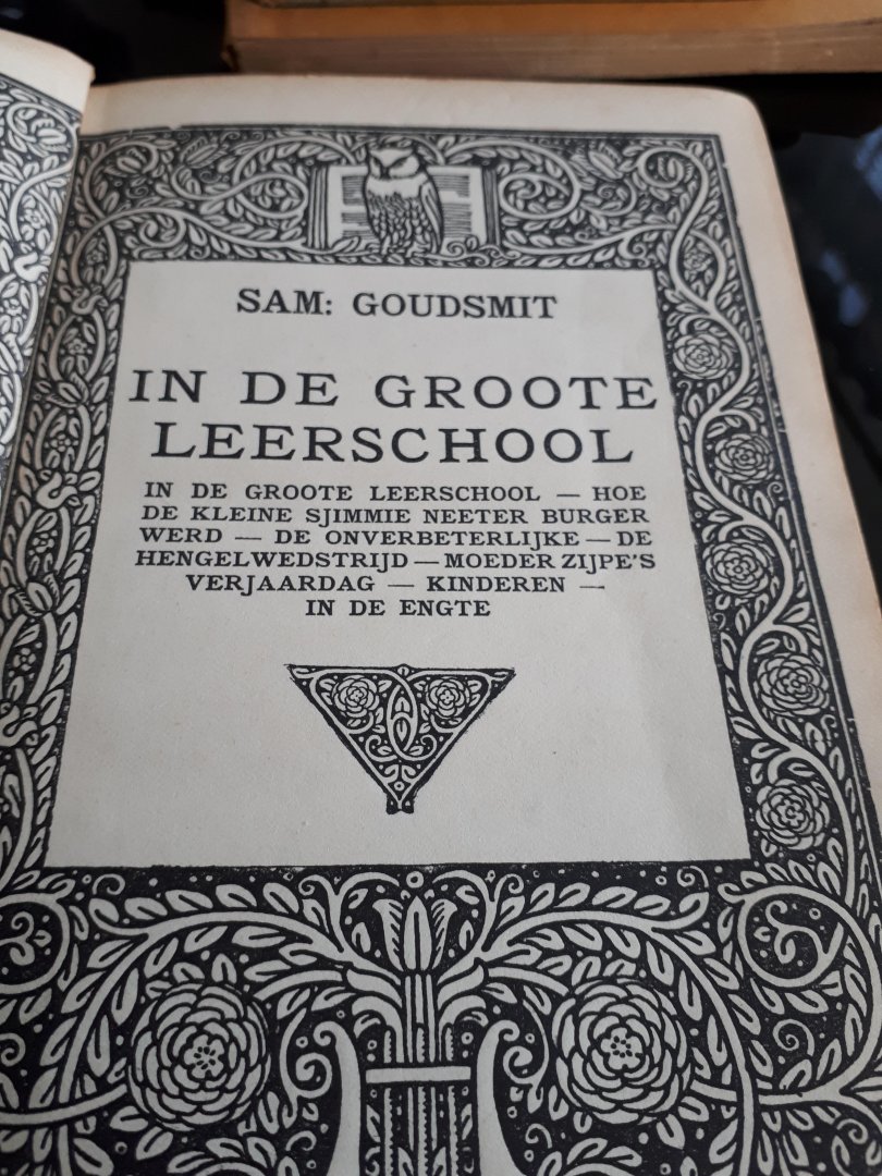 Goudsmit - In de grote leerschool