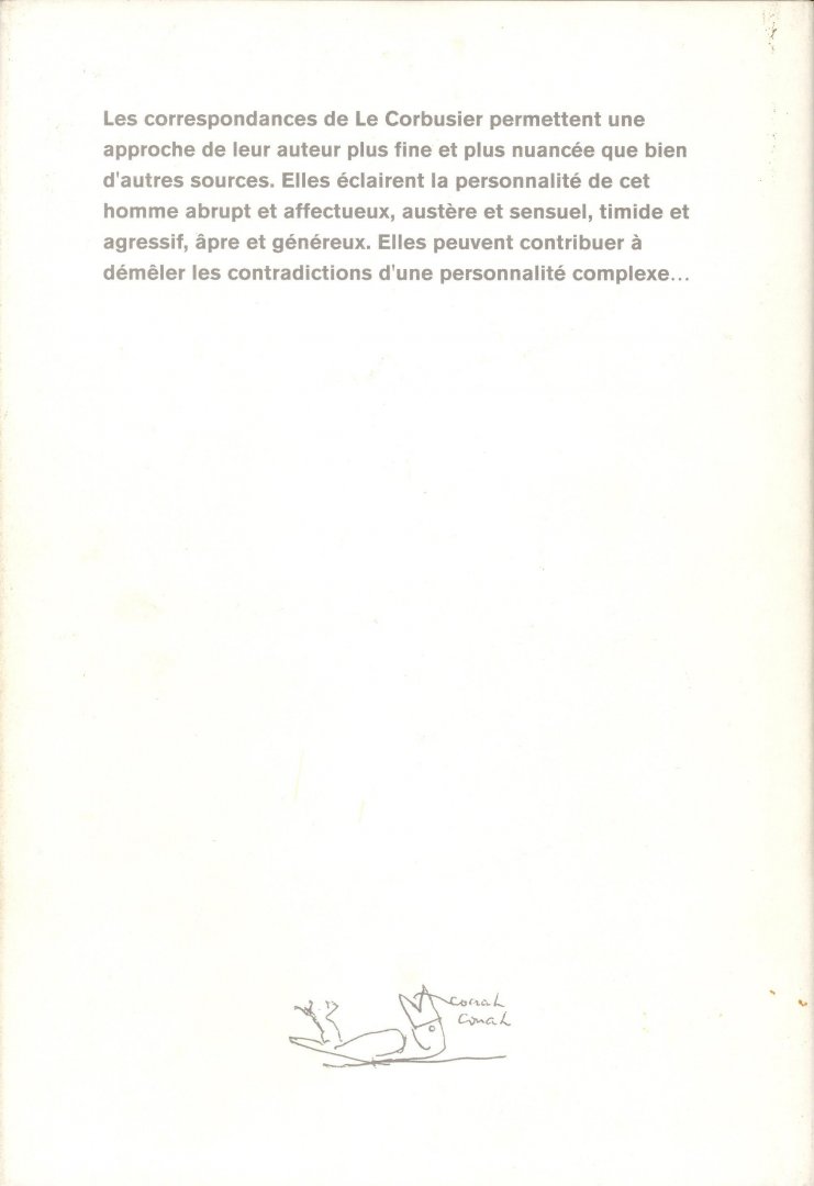 Jenger, Jean (sélection, introduction et notes) - Le Corbusier Choix de lettres