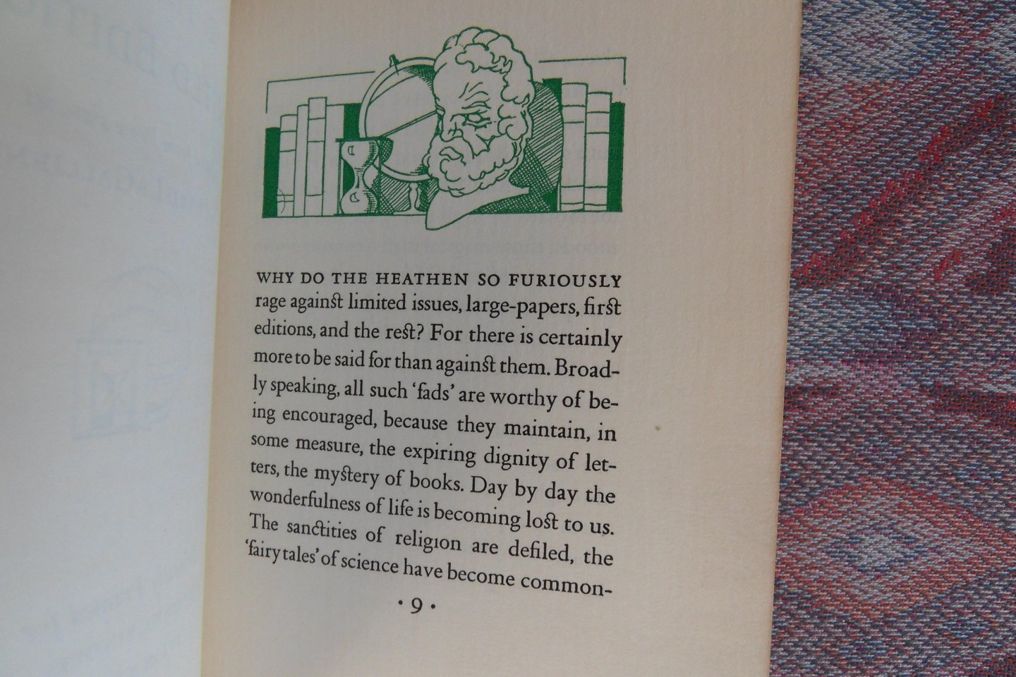Gallienne, Richard le. - The Philosophy of Limited Editions. Taken from Prose Fancies. [ Only 500 copies printed ].