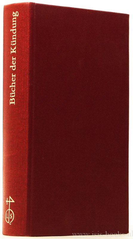 BUBER, M., ROSENZWEIG, F. - Bücher der Kündung. Verdeutscht von Martin Buber gemeinsam mit Franz Rosenzweig.