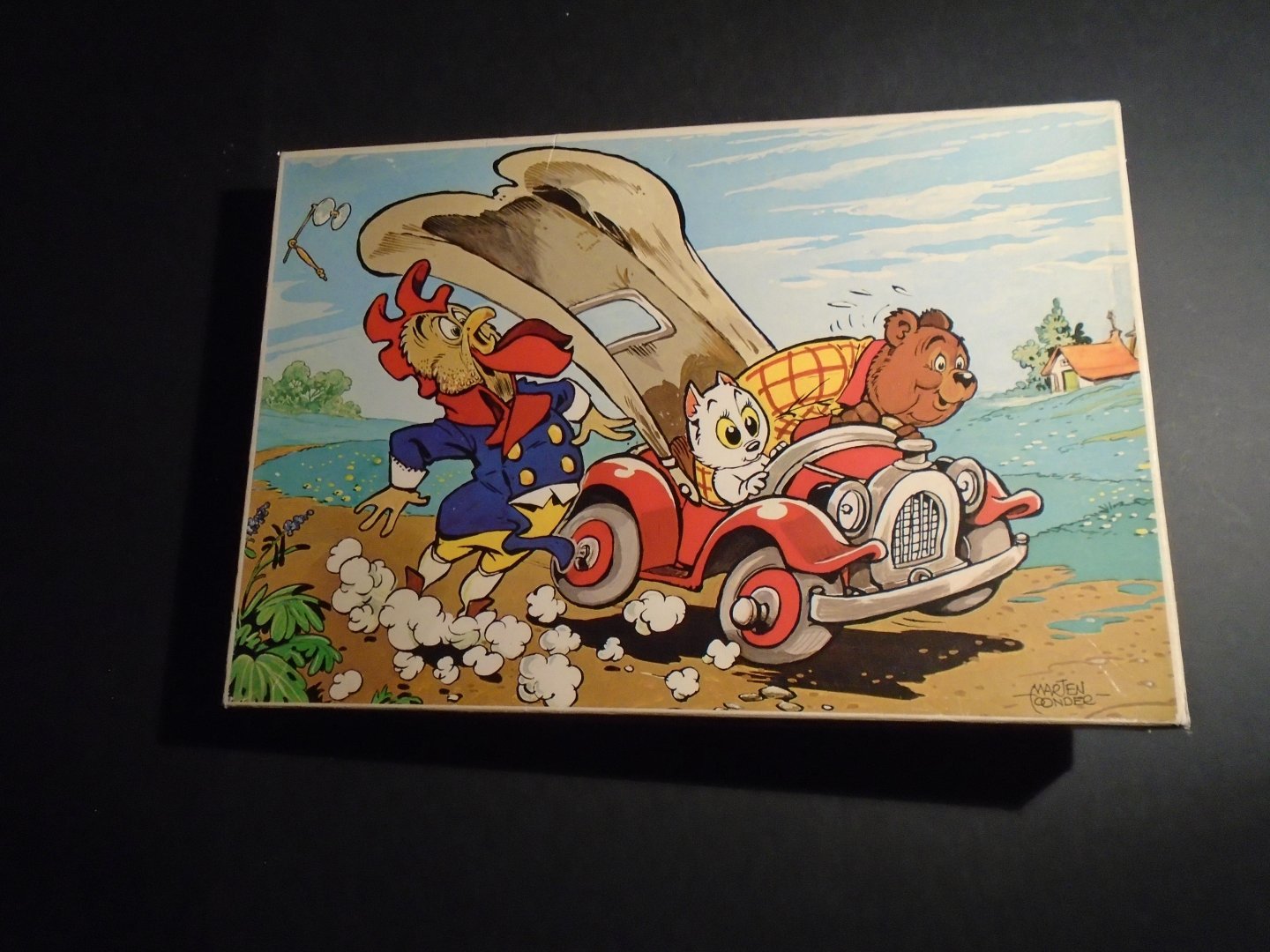 NV.T. - Olivier B.Bommel puzzle. Bommel als wegpiraat