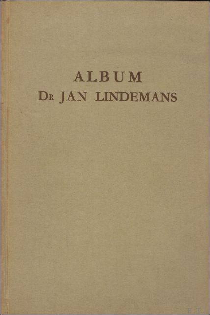 N/A. - ALBUM DR. JAN LINDEMANS.