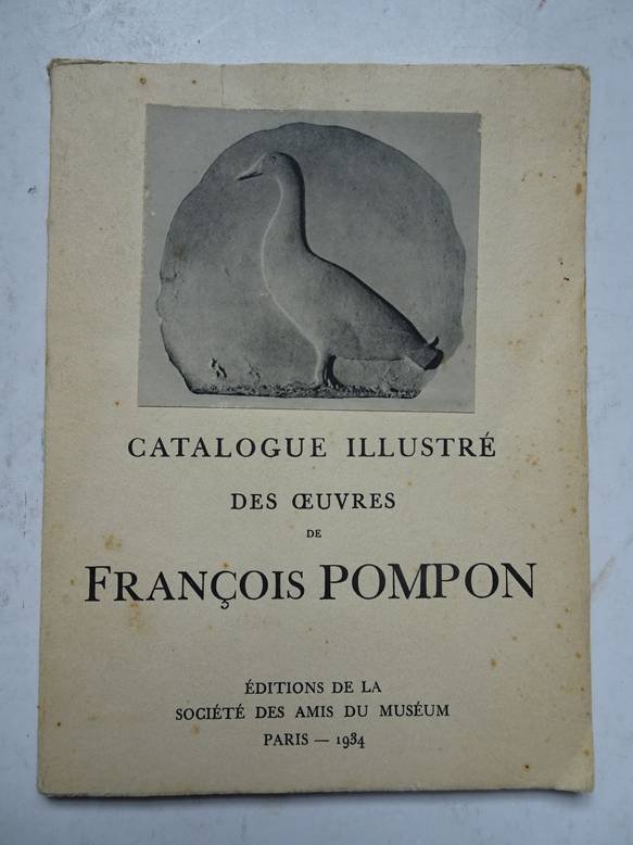 N.n.. - Catalogue illustré des Oeuvres de François Pompon.