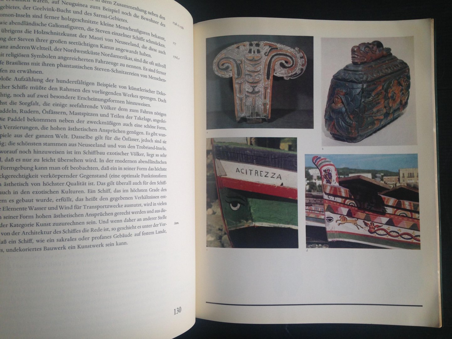 Nooteboom, Dr.C. - Die kunst im Schiffbau exotischer Völker, Beschwörung und rituelle Symbolik, Sonderdruck aus Kunstgeschichte der Seefahrt